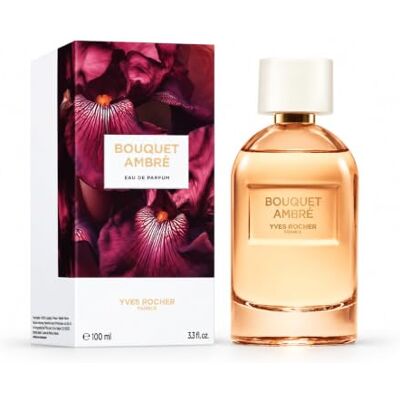 Yves Rocher Pleines Natures Bouquet Ambré Eau de Parfum voor dames, 100 ml Langdurige eau de parfum voor dames, met bittere sinaasappel, iris en wierook, laat een elegante en langdurige uitstraling Yves Rocher Pleines Natures Bouquet Ambré Eau de Parfum voor dames, 100 ml Langdurige eau de parfum voor dames, met bittere sinaasappel, iris en wierook, laat een elegante en langdurige uitstraling