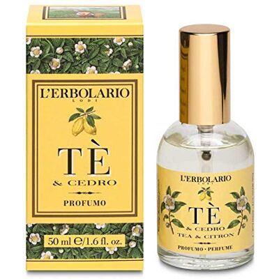 L'Erbolario , Geur Unisex Thee & Ceder (Tè & Cedro), 50 ml L'Erbolario , Geur Unisex Thee & Ceder (Tè & Cedro), 50 ml