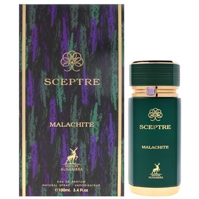 Maison Alhambra Sceptre Malachite by for Unisex 3.4 oz EDP Spray Maison Alhambra Sceptre Malachite by for Unisex 3.4 oz EDP Spray