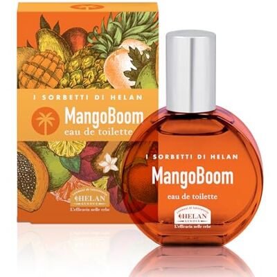 Helan , I Sorbetti MangoBoom Aromatische geur voor dames en heren, met exotische vruchten, sensuele geuren met lelietje-vanille, 30 ml Helan , I Sorbetti MangoBoom Aromatische geur voor dames en heren, met exotische vruchten, sensuele geuren met lelietje-vanille, 30 ml