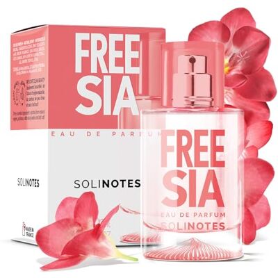 Solinotes Freesia Damesgeur – Eau de Parfum Bloemende en rustgevende geur – perfect cadeau voor haar – 50 ml Solinotes Freesia Damesgeur – Eau de Parfum Bloemende en rustgevende geur – perfect cadeau voor haar – 50 ml