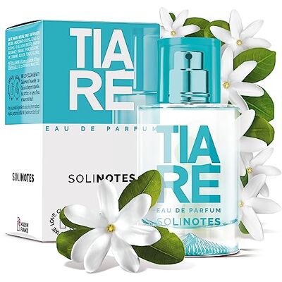 Solinotes Damesgeur Tiaré – eau de parfum bloemige en rustgevende geur – perfect cadeau voor haar – 50 ml Solinotes Damesgeur Tiaré – eau de parfum bloemige en rustgevende geur – perfect cadeau voor haar – 50 ml