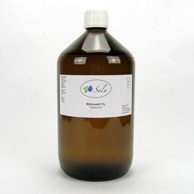 SALA Ph. Eur koudgeperste ricinusolie 1000 ml (1 l glazen fles) SALA Ph. Eur koudgeperste ricinusolie 1000 ml (1 l glazen fles)