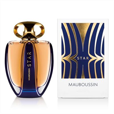 Mauboussin Star 90 ml – eau de parfum voor dames – houtachtige en amberkleurige geur Mauboussin Star 90 ml – eau de parfum voor dames – houtachtige en amberkleurige geur