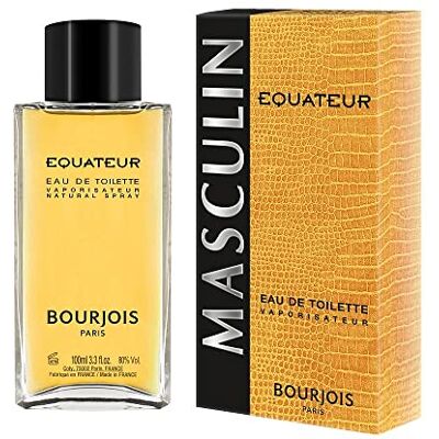 Bourjois Eau de Toilette voor heren, Ecuador, 100 ml Bourjois Eau de Toilette voor heren, Ecuador, 100 ml