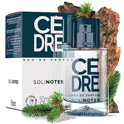 Solinotes Cedarwood Parfum voor mannen – eau de parfum geraffineerde en rustgevende houtachtige geur – gemaakt in Frankrijk – veganistisch – 50 ml Solinotes Cedarwood Parfum voor mannen – eau de parfum geraffineerde en rustgevende houtachtige geur – gemaakt in Frankrijk – veganistisch – 50 ml