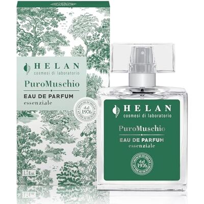 Helan Puro Muschio Muskus, bloemige en houtachtige vrouwelijke geur met kruidige noten van saffraan en citrusvruchten, frisse en sensuele eau de parfum geuren en cadeau-ideeën, Made in Italy, 50 Helan Puro Muschio Muskus, bloemige en houtachtige vrouwelijke geur met kruidige noten van saffraan en citrusvruchten, frisse en sensuele eau de parfum geuren en cadeau-ideeën, Made in Italy, 50