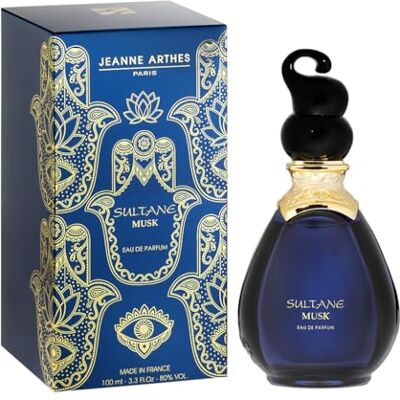 Jeanne Arthes Parfum voor dames Sultane Musk Eau de Parfum Flaocn Spray 100 ml Gemaakt in Frankrijk tot Grasse Jeanne Arthes Parfum voor dames Sultane Musk Eau de Parfum Flaocn Spray 100 ml Gemaakt in Frankrijk tot Grasse