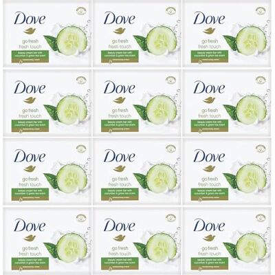 Dove Fresh Touch zeeprepen met komkommer en groene thee, 12 stuks Dove Fresh Touch zeeprepen met komkommer en groene thee, 12 stuks