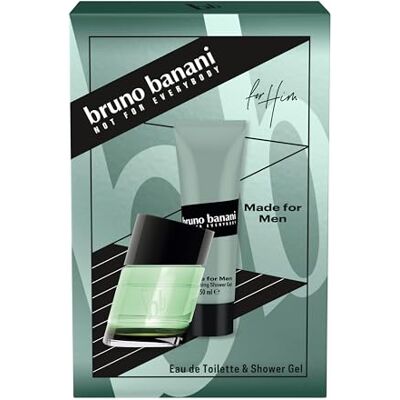 Bruno Banani Made for Men Eau de toilette 30 ml + gel douche 50 ml Bruno Banani Made for Men Eau de toilette 30 ml + gel douche 50 ml