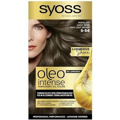 Syoss Oleo Peinture Intense 5-54 Cendré Brun Clair Syoss Oleo Peinture Intense 5-54 Cendré Brun Clair