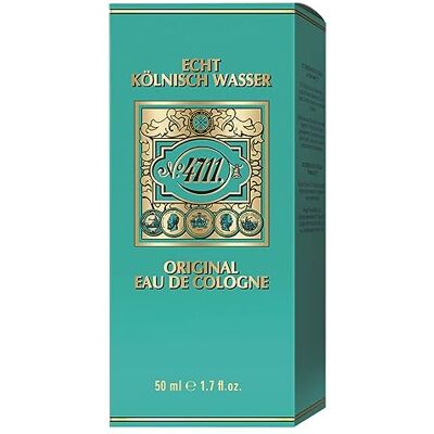 4711 Mäurer & Wirtz Mäurer & Wirtz Eau De Cologne 50Ml Splash 4711 Mäurer & Wirtz Mäurer & Wirtz Eau De Cologne 50Ml Splash