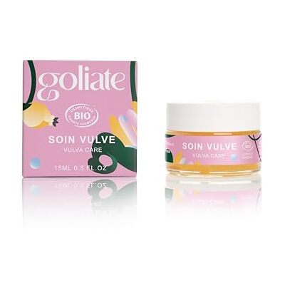 GOLIATE Biologische vulva verzorgingsbalsem, intieme crème voor dames, kalmerende met Calendula Arnica – beste biologisch product 2026, COSMOS ORGANIC Ecocert gecertificeerd, gemaakt in Frankrijk (50 GOLIATE Biologische vulva verzorgingsbalsem, intieme crème voor dames, kalmerende met Calendula Arnica – beste biologisch product 2026, COSMOS ORGANIC Ecocert gecertificeerd, gemaakt in Frankrijk (50
