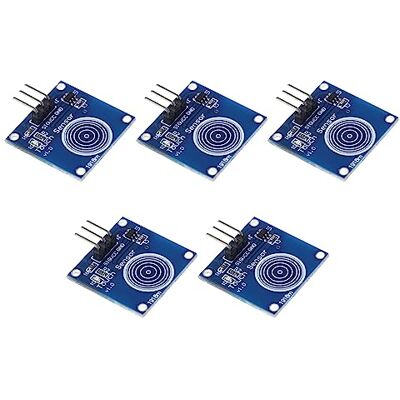 TECNOULAB 5 stuks TTP223 TTP223B digitale aanraaksensor Jog Capacitieve Touch Schakelmodule TECNOULAB 5 stuks TTP223 TTP223B digitale aanraaksensor Jog Capacitieve Touch Schakelmodule