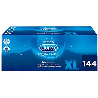 Durex Extra groot 144 UDS Durex Extra groot 144 UDS