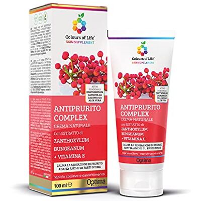 Colours Of Life Antiprurito Complex Natuurlijke Crème 100 ml Colours Of Life Antiprurito Complex Natuurlijke Crème 100 ml