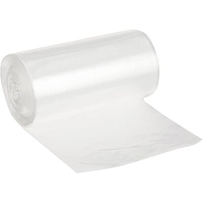 PAPSTAR 12460 vuilniszakken, HDPE, transparant, 35 l, 69 x 55 cm, 200 stuks PAPSTAR 12460 vuilniszakken, HDPE, transparant, 35 l, 69 x 55 cm, 200 stuks