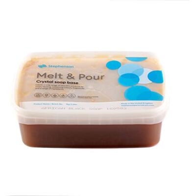 Mystic Moments Smelten en giet de zeepbasis – zwart, Afrikaans zwart, 1 kg Mystic Moments Smelten en giet de zeepbasis – zwart, Afrikaans zwart, 1 kg