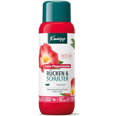 Kneipp Aromatisch schuimbad voor rug en schouders, weldadig voor rug, nek en schouders, formule zonder microplastic, 400 ml Kneipp Aromatisch schuimbad voor rug en schouders, weldadig voor rug, nek en schouders, formule zonder microplastic, 400 ml