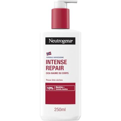 Neutrogena Intense Repair Body Balm, intensieve herstellende CICA lichaamsbalsem, Noorse formule, ruw en jeuken. 1 x 250 ml Neutrogena Intense Repair Body Balm, intensieve herstellende CICA lichaamsbalsem, Noorse formule, ruw en jeuken. 1 x 250 ml