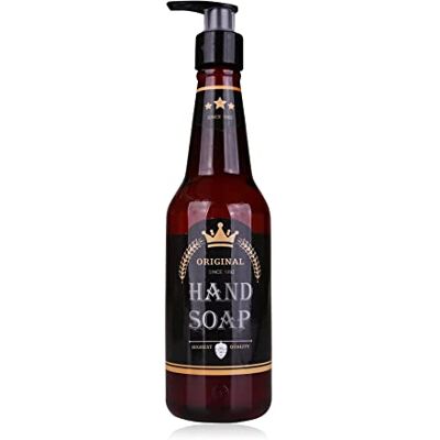 accentra AC BREW Handzeep in fles bierfleslook, 330 ml, handzeep in pompdispenser, vloeibare zeep, eiken- en citrusgeur navulbaar accentra AC BREW Handzeep in fles bierfleslook, 330 ml, handzeep in pompdispenser, vloeibare zeep, eiken- en citrusgeur navulbaar