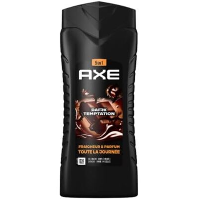 AXE Suprême Douchegel voor heren, 5-in-1, Dark Temptation, 400 ml AXE Suprême Douchegel voor heren, 5-in-1, Dark Temptation, 400 ml