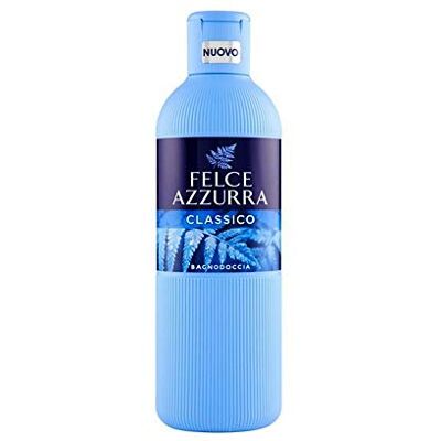 Felce Azzurra Bain de douche classique, hydratant – 6 paquets de 650 ml – Total : 3900 ml Felce Azzurra Bain de douche classique, hydratant – 6 paquets de 650 ml – Total : 3900 ml