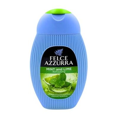 Felce Azzurra Douchegel met munt en limoen, 250 ml, 3 stuks Felce Azzurra Douchegel met munt en limoen, 250 ml, 3 stuks