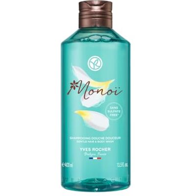 Yves Rocher Monoï 2-in-1 douchegel voor lichaam en haar, zonder sulfaat, 400 ml Yves Rocher Monoï 2-in-1 douchegel voor lichaam en haar, zonder sulfaat, 400 ml