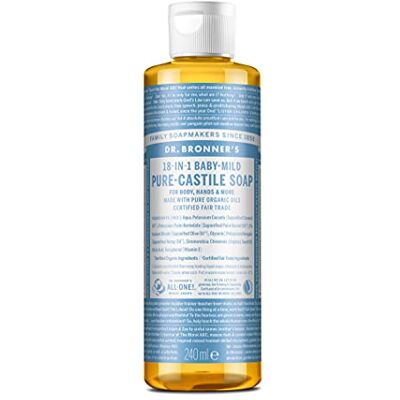 Dr. Bronner's Biologische vloeibare zeep neutraal 240 ml Dr. Bronner's Biologische vloeibare zeep neutraal 240 ml