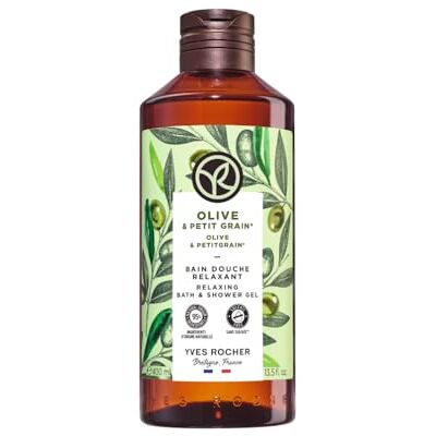 Yves Rocher Olive & Petit Grain Douchegel Body Wash Sulfaatvrij 400 ml Yves Rocher Olive & Petit Grain Douchegel Body Wash Sulfaatvrij 400 ml