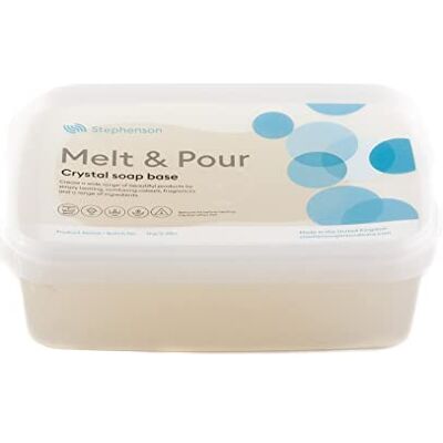 Mystic Moments Melt and zeepbasis voor – Crystal High Clarity Vanilla Stable – 1 kg Mystic Moments Melt and zeepbasis voor – Crystal High Clarity Vanilla Stable – 1 kg