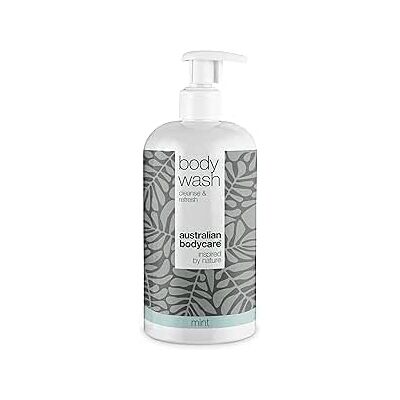 Australian Bodycare Body Wash 500 ml Tea Tree Oil + Mint Tea Tree Olie Skin Wash, Douchegel, Foot Wash Dagelijkse Verzorging Vermindert vlekjes, puistjes, Voetschimmel, Ringworm, Schimmel, Jeuk, Acne Australian Bodycare Body Wash 500 ml Tea Tree Oil + Mint Tea Tree Olie Skin Wash, Douchegel, Foot Wash Dagelijkse Verzorging Vermindert vlekjes, puistjes, Voetschimmel, Ringworm, Schimmel, Jeuk, Acne