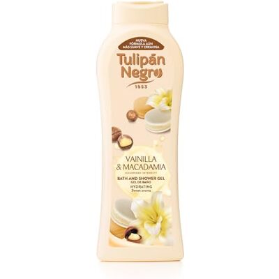 TULIPAN NEGRO Badgel Vanille en Macadamia Noten, 650 ml TULIPAN NEGRO Badgel Vanille en Macadamia Noten, 650 ml