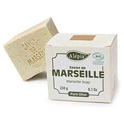Alepia Savon de Marseille Pure Olive Bio Zeep, 200 g Alepia Savon de Marseille Pure Olive Bio Zeep, 200 g
