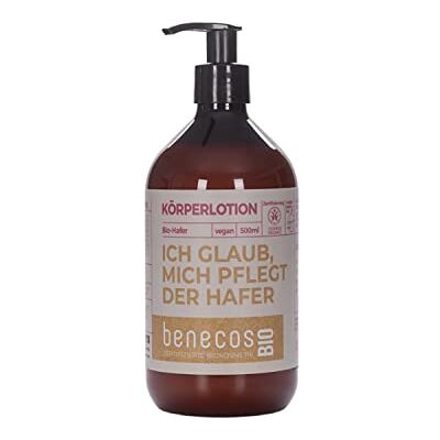 benecos Bio Biologische havermout bodylotion Ik geloof dat ik voor haver zorg veganistisch gerecycled plastic benecos Bio Biologische havermout bodylotion Ik geloof dat ik voor haver zorg veganistisch gerecycled plastic