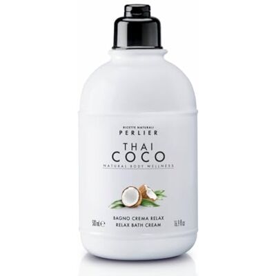 Perlier , Relax Thaise kokosbadcrème, hydraterend en omhullend met kokosolie, helpt de huid zacht en geurig te maken, brengt ontspanning en welzijn, 250 ml Perlier , Relax Thaise kokosbadcrème, hydraterend en omhullend met kokosolie, helpt de huid zacht en geurig te maken, brengt ontspanning en welzijn, 250 ml