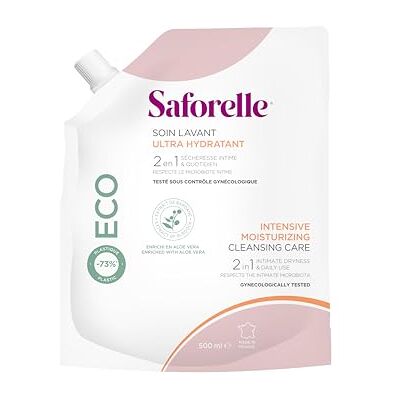 Saforelle Lavant Ultra Hydraterende Eco-navulling Special Secheresse 400 ml Saforelle Lavant Ultra Hydraterende Eco-navulling Special Secheresse 400 ml