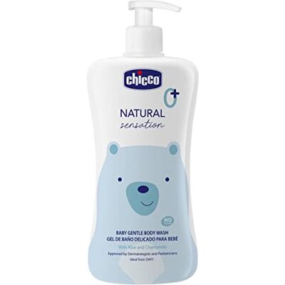 Chicco Natural Sensation Douchegel, cosmetica voor baby's en pasgeborenen 0+ maanden, natuurlijke ingrediënten, reinigt de huid en het lichaam van de baby, duurzame verpakking, 500 ml Chicco Natural Sensation Douchegel, cosmetica voor baby's en pasgeborenen 0+ maanden, natuurlijke ingrediënten, reinigt de huid en het lichaam van de baby, duurzame verpakking, 500 ml