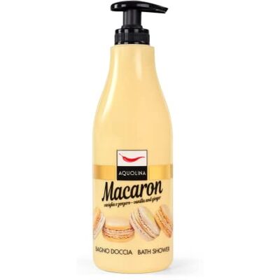 Aquolina Badkamer douche macaron vanille en gember. Lichte zeep en snel absorberend 500 ml Aquolina Badkamer douche macaron vanille en gember. Lichte zeep en snel absorberend 500 ml