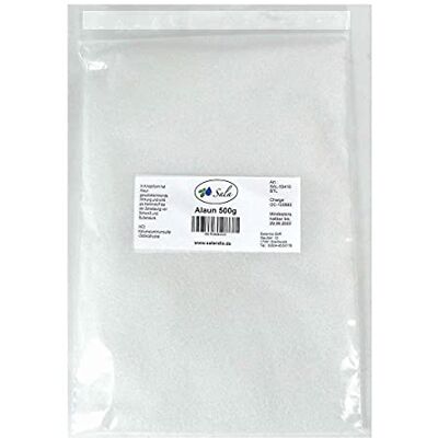SALA Alun kaliumsulfaat 500 g zak SALA Alun kaliumsulfaat 500 g zak