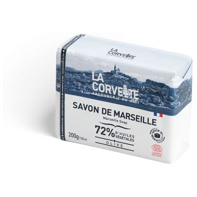 La Corvette , Echte Marseillezeep gekookt in ketel, olijfolie, 100% natuurlijk La Corvette , Echte Marseillezeep gekookt in ketel, olijfolie, 100% natuurlijk