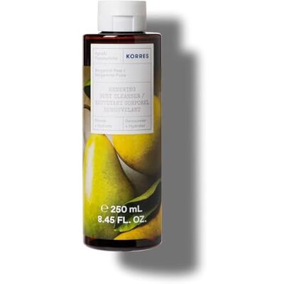 KORRES Bergamot Pear Revitaliserende douchegel met actieve aloë vera, met zachte perengeur, voor douchen, baden en scheren, dermatologisch getest, veganistisch, siliconenvrij en parabenenenvrij, KORRES Bergamot Pear Revitaliserende douchegel met actieve aloë vera, met zachte perengeur, voor douchen, baden en scheren, dermatologisch getest, veganistisch, siliconenvrij en parabenenenvrij,