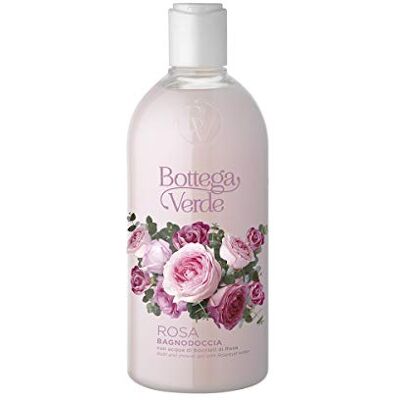 Bottega Verde , Rose – douche met Eau de rozenknoppen, 400 ml Bottega Verde , Rose – douche met Eau de rozenknoppen, 400 ml