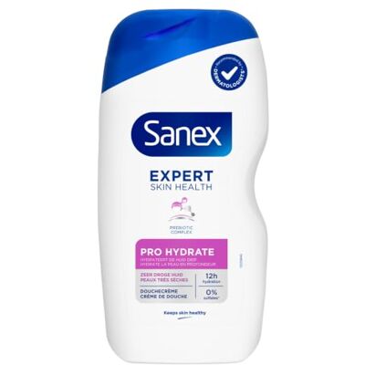 Sanex Expert Pro Hydrate Douchegel voor zeer droge huid, 400 ml, 6 stuks Sanex Expert Pro Hydrate Douchegel voor zeer droge huid, 400 ml, 6 stuks