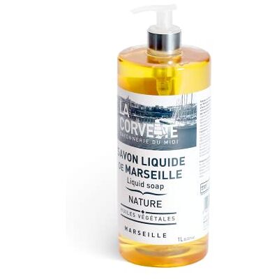La Corvette Zeep de Marseille, vloeibaar, natuurlijk, 1 l La Corvette Zeep de Marseille, vloeibaar, natuurlijk, 1 l