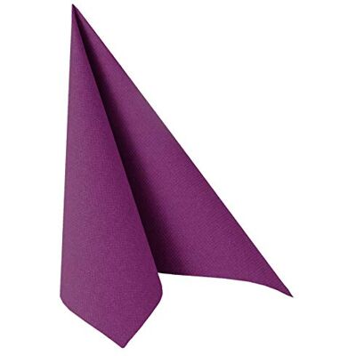 PAPSTAR 50 servetten collectie Royal 1/4 – paars, 40 x 40 cm PAPSTAR 50 servetten collectie Royal 1/4 – paars, 40 x 40 cm