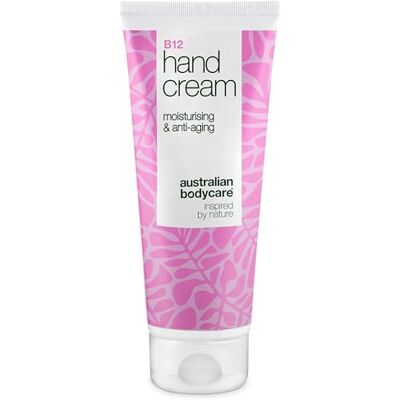Australian Bodycare Intensieve handcrème B12 voor ruwe, droge en beschadigde handen – voedende verzorging met vitamine B12, zoethoutextract, glycerine en shea Australian Bodycare Intensieve handcrème B12 voor ruwe, droge en beschadigde handen – voedende verzorging met vitamine B12, zoethoutextract, glycerine en shea