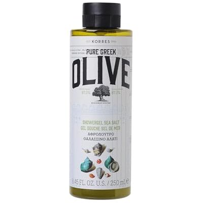 KORRES OLIVE & SEA SALT douchegel 250 ml KORRES OLIVE & SEA SALT douchegel 250 ml