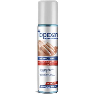 Topexan Dermo Handspray met alcohol 75 zonder gas, 90 ml Topexan Dermo Handspray met alcohol 75 zonder gas, 90 ml
